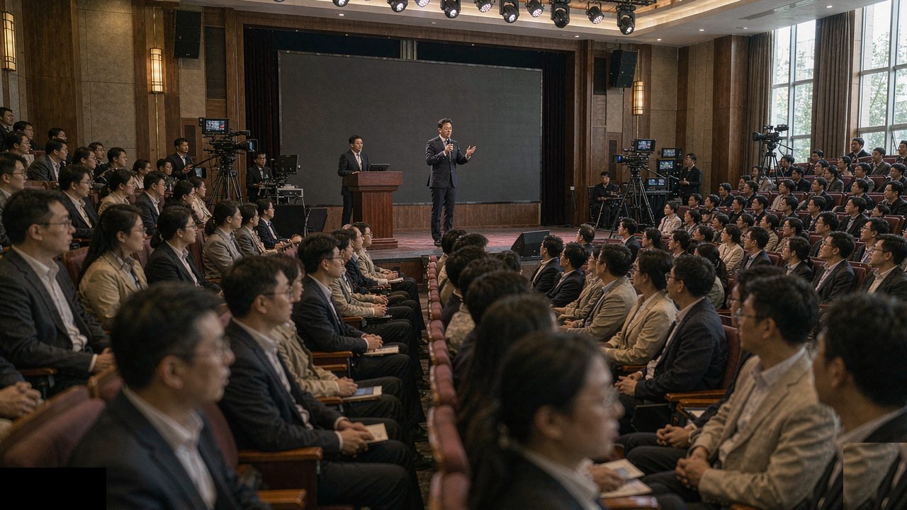 八百人峰会的信号怎么排：六台机位和三条备用链路的一场雨天复盘-摄行科技